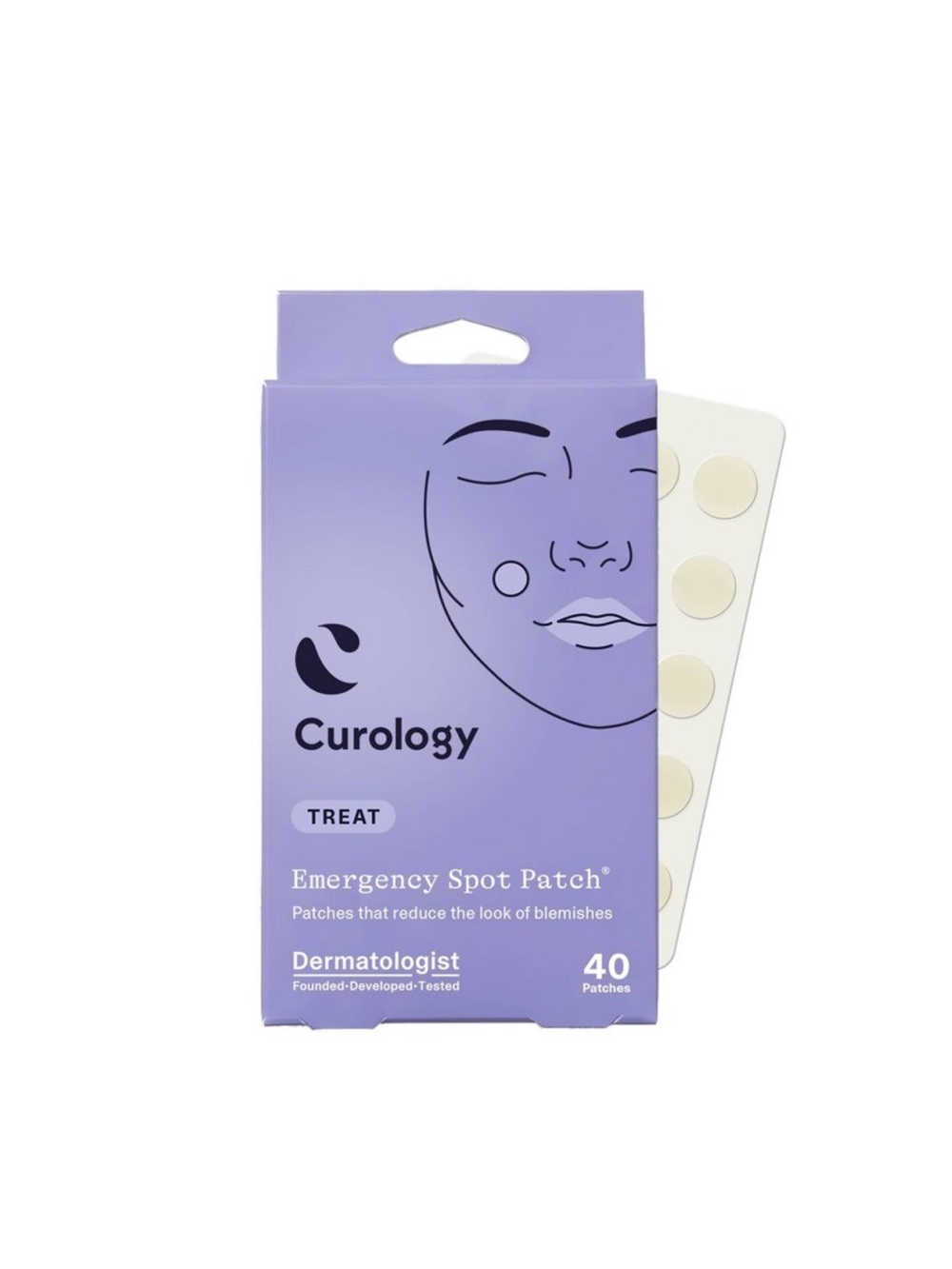 2 pack Curology Emergency Spot Patch – total 80 Acne Patches